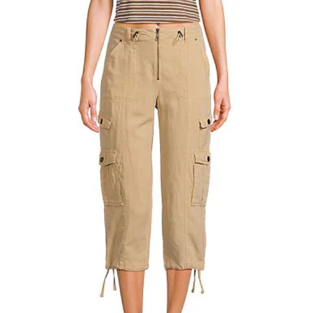 Perfect Vintage Y2K Guess Beige Utility Pants